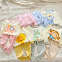 ราคา ชุดนอนเด็ก ขายาว แขนยาว ชุดกันหนาวเด็ก ผ้านุ่มใส่สบาย 6เดือน-3ขวบ CXT07 (20565699381)