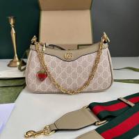 ราคา กระเป๋าสะพายข้าง หนังแท้ พวงกุญแจ สตอเบอรี่ สายผ้าแคนวาส และสายโซ่ (22034902128)