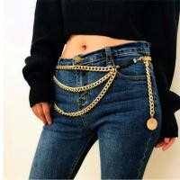 ราคา เข็มขัดโซ่สไตล์ Versace สีทอง (1732667412)