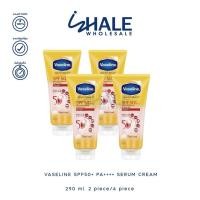 ราคา WHALE Vaseline Healthy Bright Serum SPF50 PA+++ 290มล. (2หลอด/4หลอด) (29627055527)