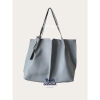 ราคา กระเป๋าสะพายหนัง PU ดีไซน์สวย สีฟ้าพาสเทล ใบใหญ่จุของได้เยอะมาก (14671198667)