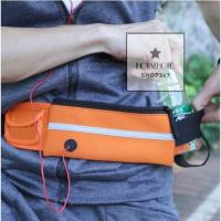 ราคา กระเป๋าคาดเอววิ่ง แบบกันน้ำ กระเป๋าออกกำลังกาย มีรูด้านล่างมุมกระเป๋า ไว้สำหรับใส่สายหูฟัง hh99 (24933245644)