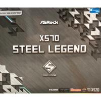 ราคา MAINBOARD (เมนบอร์ด) AM4 ASROCK X570 STEEL LEGEND มือสอง ประกันไทย (24267358963)