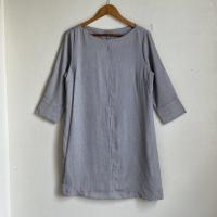 ราคา เดรสยาวแขน3ส่วน สีขาว-ดำ แบรนด์ H&M แท้ Size M (23048758224)