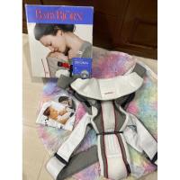 ราคา ผ้าอุ้มเด็ก BABY BJORN Baby Carrier รุ่น Original Air สีเทา ขาว มาพร้อมกล่องและคู่มือ (17394855343)