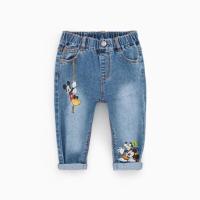 ราคา กางเกงยีนส์ขายาว Zara mickey 1-5Y (มีรูปถ่ายจริง) (27480991847)