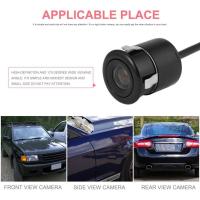 ราคา กล้องมองหลังติดรถยนต์แบบฝังไม่มี LED ทรงกลมฝังกันชนกล้องถอยหลังขนาด 18 มม. มุมมองกว้าง 170 องศา(แถมดอกสว่านเจาะพร้อมติด) (11910692330)