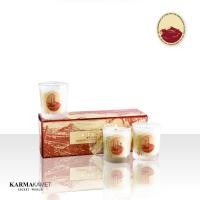 ราคา KARMAKAMET | Aromatic Petite Glass Candle / Set | คามาคาเมต เทียนหอม ตกแต่งบ้าน ปรับอากาศ ผ่อนคลาย ของขวัญ (2796649872)