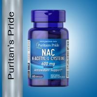 ราคา Puritan's Pride N-Acetyl Cysteine 600 mg / 60 Capsules (NAC) (25728895414)