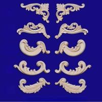 ราคา ไม้แกะสลักมุมดอกไม้สไตล์ยุโรปไม้จีนพื้นหลังดอกไม้ตกแต่งผนัง (26516748016)