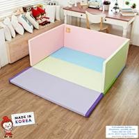 ราคา ลดแรง แผ่นรองคลาน Ball Pool Mat (แปลงเป็นได้ทั้งคอกกั้นเด็ก และเบาะรองคลาน) หนา 4.2 นิ้ว นำเข้าเกาหลี ยี่ห้อ FICO (11908500358)