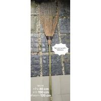 ราคา ไม้กวาดทางมะพร้าว แบบยาว ด้ามไม้ไผ่ ไม่ตัดปลาย ร้านกุลนิษฐ์ (29711310029)