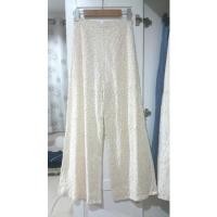 ราคา กางเกงลูกไม้เอวสูง ขายาว (15791923504)