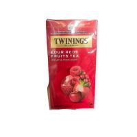ราคา Twinings Of London Four Red Fruits Tea 50g.ชาทไวนิงส์ โฟร์เรด ฟรุตส์ ชนิดซอง 50กรัม (19781069214)
