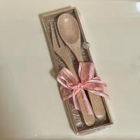 ราคา ของชำร่วย ช้อนส้อมไม้ ของชำร่วยงานแต่งราคาถูก (25884861727)