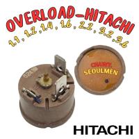 ราคา โอเวอร์โหลด แบบกลม สำหรับ คอมเพรสเซอร์ตู้เย็น ยีห่้อ HITACHI (3.2C) โอเวอร์โหลดตู้เย็น (19883910190)
