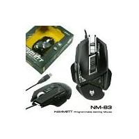 ราคา Nubwo NM-83 เมาส์เกมมิ่ง มาโคร์ Hammett Programmable Gaming Mouse Macroเม้าส์มาโคร์ (4938149679)