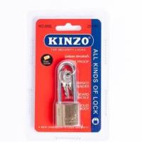 ราคา Kinzo กุญแจ แม่กุญแจ No.888L รุ่นพิเศษ มียางกันน้ำ พร้อมลูกกุญแจ 3 ดอก มีรุ่น 25 มม. และ 32มม. กุญแจล๊อค กุญแจทองเหลือง (23106046998)