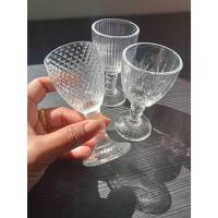 ราคา แก้วไวน์จิ๋วทรงสูง แก้วไวน์ สำหรับวางหิ้งพระ ขนาด60Ml.รุ่น 4158-4160 (29873909336)