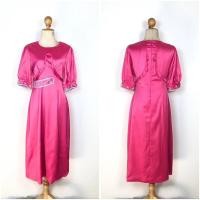 ราคา เดรส Poonyisa สีชมพูเงา (26324888519)