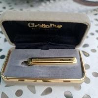ราคา ที่หนีบเนคไท Christian Dior มือสองของแท้อะไหล่ทอง มาพร้อมกล่องDior มือสองของแท้อะไหล่ทอง มาพร้อมกล่อง (16206264231)