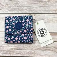 ราคา Kipling ของแท้ รุ่น CECE กระเป๋าสตางค์ 3 พับ ลายดอกไม้ พร้อมส่ง (22357129878)