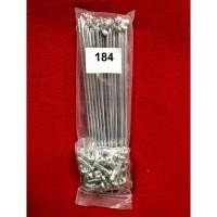 ราคา ซี่ลวด โยโก 9x184 ชุบโครเมี่ยม **แบบไม่มีกล่อง จำนวน 1 ชุด (5309748093)