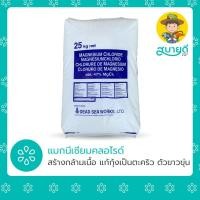 ราคา แมกนีเซียมคลอไรด์ Magnesium Chloride อิสราเอล 1 กก แก้กุ้งเป็นตะคริว ตัวขาวขุ่น แร่ธาตุแมกนีเซียม สบายดีซัพพลายแอนด์โค (4040794451)