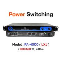 ราคา เพาเวอร์แอมป์ สวิทชิ่ง switching Class D 1000W Power Amplifier ยี่ห้อ LXJ รุ่น PA-4000 (24306621527)