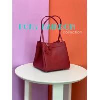 ราคา Ponypony รุ่น Rainbow หนังแท้สีแดง มือ1 (14839479688)