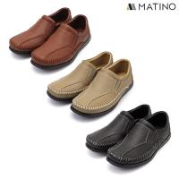 ราคา MATINO SHOES รองเท้าชายลำลองหนังแท้ รุ่น MC/S 1504m - BLACK/BROWN/TORO (20401212951)
