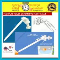 ราคา Techplas 9 นิ้ว PVC Float Valve ห้องน้ํา PVC Cistern Float Ball Valve Sise INLET 1/2 (23268832195)