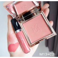 ราคา MYCA DUO SET ไมก้า บลัชออน+ลิปแมทท์ MYCA LIP M13+ บลัชออน MYCA เบอร์ C2 ได้ 2 ชิ้น (27308129408)