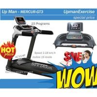 ราคา Up Man - GT-3 ลู่วิ่งไฟฟ้า มอเตอร์ (AC) 3.5 แรงม้า เหมาะสำหรับงานฟิตเนสในบ้าน (2306066421)