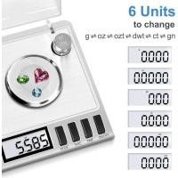 ราคา ❥ เครื่องชั่งมิลลิกรัม, เครื่องชั่งมิลลิกรัมดิจิตอล 50 กรัม/0.001 กรัมพร้อมตุ้มน้ําหนักสอบเทียบ (27630738625)