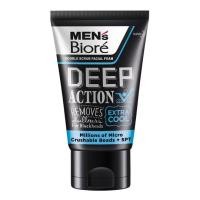 ราคา Men's Biore Double Scrub - Deep Action Extra Cool เมนส์บิโอเร ดับเบิ้ล สครับ ดีพ แอคชั่น เอ็กซ์ตร้า คูล 100 g. (10729313197)