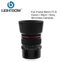 ราคา Lightdow 85 มม.F1.8 โฟกัสแบบแมนนวลแบบเต็มเฟรมสําหรับกล้อง Canon Nikon Sony Mirrorless (27603789897)