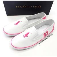 ราคา Ralph Lauren venus slip on (45216119)