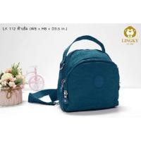 ราคา กระเป๋า 3 in 1 (ทรงถือสะพาย+เป้ 2 สาย) ผ้าร่ม รหัส LK-112 ขนาด 8" มีทั้งหมด 3 ซิป และมีให้เลือกด้วยกัน 12 สี (18021505850)