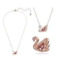 ราคา Swarovski สร้อยคอ แท้ Iconic Swan necklace สร้อยคอจี้หงส์ สร้อยคอพร้อมจี้ผู้หญิง ของแท้100% (28464488589)