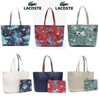 ราคา LACOSTE Anna Fantaisie Hawai Shopping Bag With Clutch กระเป๋าทรงชอปปิ้ง (6806206489)