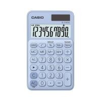 ราคา Casio Calculator เครื่องคิดเลข คาสิโอ รุ่น SL-310UC-LB แบบสีสัน ขนาดพกพา 10 หลัก สีฟ้าอ่อน (2634428815)