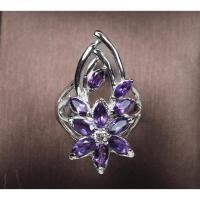 ราคา แหวนพลอยแท้แอเมทิสต์ทรงมาคี 1.15 กะรัต (3558) (7051091917)