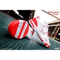 ราคา สินค้าลิขสิทธิ์[ของแท้100%]รองเท้าฟุตซอลเบรคเกอร์ BREAKER Real11-WH-RE (24883163359)