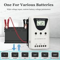 ราคา MPPT Solar Charge Controller 60A คอนโทรลเลอร์ชาร์จพลังงานแสงอาทิตย์ DC 12V 24V 36V 48V Auto (29701531903)