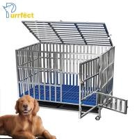 ราคา กรง สแตนเลส 304 กรงสัตว์เลี้ยงขนาดใหญ่(125*110cm)กรงสแตนเลส กรงสุนัขพับได้ กรงสุนัข คอกกรงสัตว์เลี้ยง dog cages crates (25804189229)