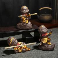 ราคา Zisha เซรามิก Monkey King เครื่องประดับขนาดเล็กเครื่องประดับตู้ปลารถยนต์สัตว์เลี้ยงชาอุปกรณ์พิธีชงชาตู้ปลาภูมิทัศน์ลิง ihyr-& & & * (28572113931)