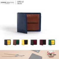 ราคา Louis Montini (Shiisaa) กระเป๋าสตางค์ผู้ชายหนังวัวแท้ พร้อมกระเป๋าเสริมใส่เหรียญ TTM121 (22850149081)