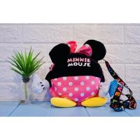 ราคา กระเป๋าสะพายข้าง Minnie Mouse มินนี่เม้าส์ Disney ของใหม่ มือ1 ป้ายห้อย (5555573720)