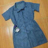 ราคา เดรสผ้ากำมะหยี่มือสอง (2331526473)